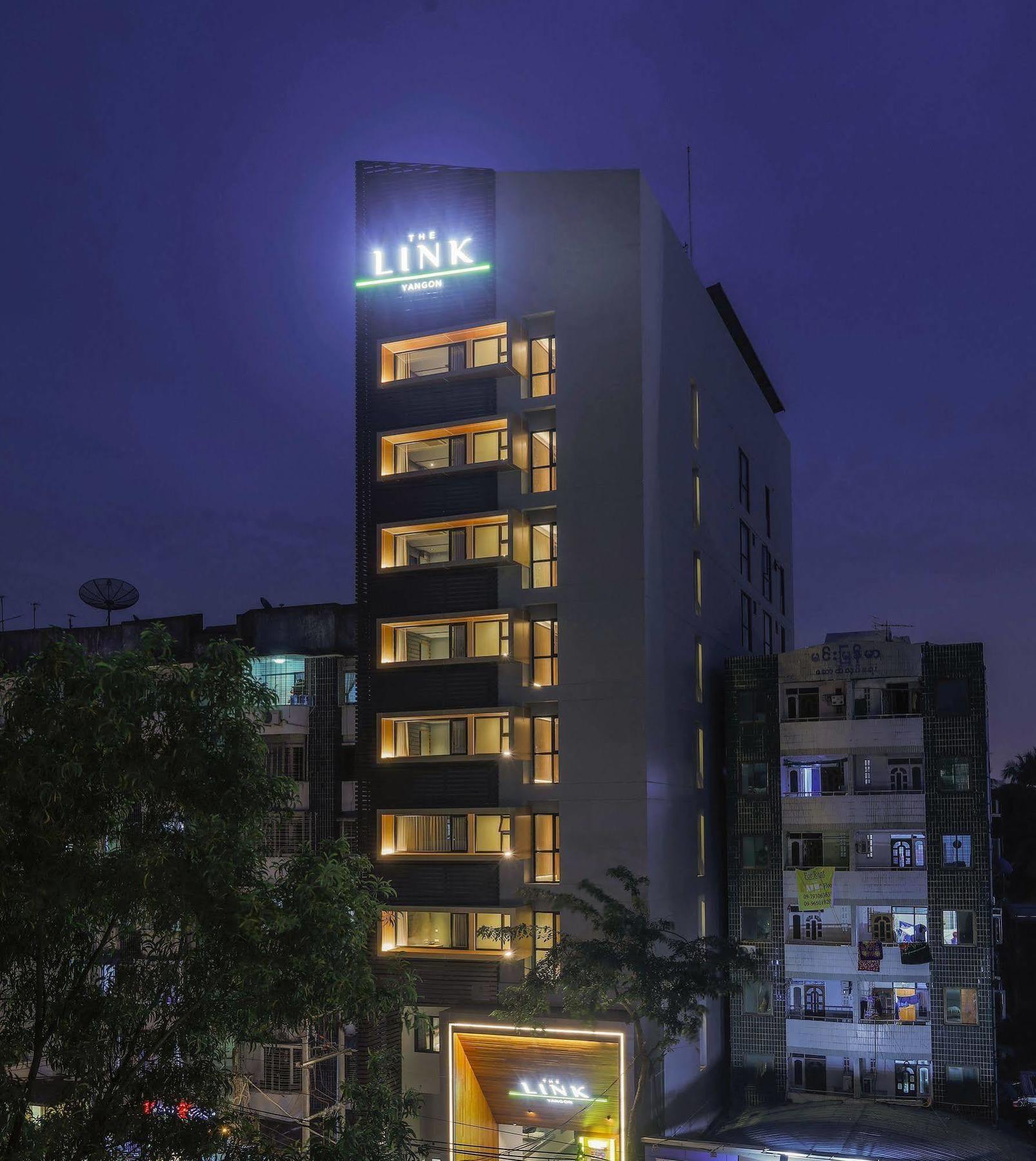 The Link Yangon Boutique Hotel Zewnętrze zdjęcie